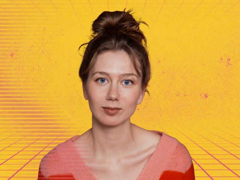 Amber Chiara Eul als Astrid im Musical KICK LIKE A WOMAN Köln
