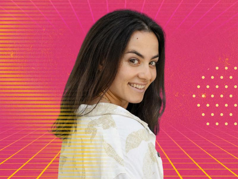 Laura Fernández als Britta im Musical KICK LIKE A WOMAN